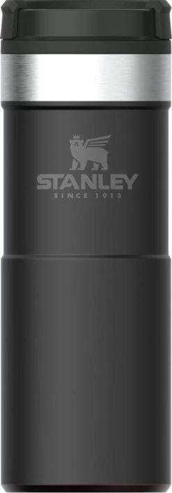 Stanley The NeverLeak Travel Mug 470 Ml Matte Black Pebble