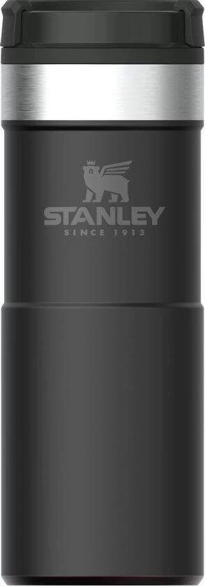 Stanley The NeverLeak Travel Mug 470 Ml Matte Black Pebble 3 Stanley The NeverLeak Travel Mug 470 Ml Matte Black Pebble