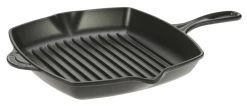 Le Creuset Skillet Grill Vierkant 26 Cm Gietijzer Matzwart