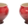 Le Creuset Soepkom ø 11 Cm Aardewerk Kersrood 2 Stuks