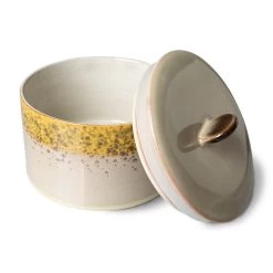 HK Living 70's ACE7104 Autumn Voorraadpot 1,65 Liter Aardewerk -Keukengerei Winkel ace7104 lr b 01 1