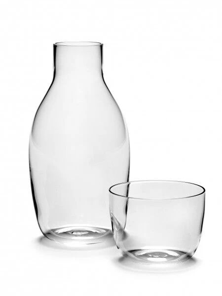 Serax Passe-Partout Karaf Met Glas 750 Ml Glas 2-delig 3 Serax Passe-Partout Karaf Met Glas 750 Ml Glas 2-delig