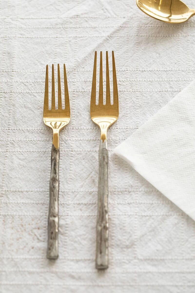 Daniël Van Dijck Bestekset Goudkleurig 5-delig - Image 2