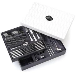 Keltum Haags Lofje Bestekcassette 6-persoons Rvs 40-delig -Keukengerei Winkel haags lofje 6 pers 40 dln doos