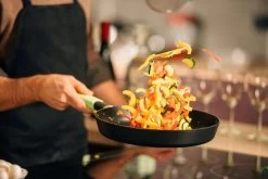 Gastrolux Squality Koekenpan Voor Inductie ø 28 Cm Aluminium Met Blauwe Greep -Keukengerei Winkel koek 2