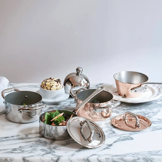 Mauviel M'minis M'150b Sauspan ø 5 Cm Koper Met Bronzen Steel 4 Mauviel M'minis M'150b Sauspan ø 5 Cm Koper Met Bronzen Steel - Image 2