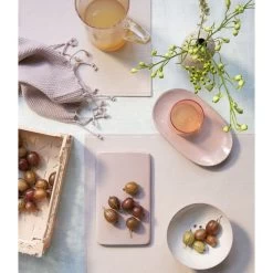 Finesse Monaco XL Placemat 35 X 48 Cm Kunstleer Green Tea -Keukengerei Winkel monaco 2 24