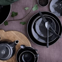 Broste Copenhagen Nordic Coal Serviesset 16-delig -Keukengerei Winkel nordic coal 4