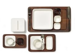 Serax HEII Marcel Wolterinck Bord Vierkant 20 X 20 Cm Porselein Wit -Keukengerei Winkel serax 1 3