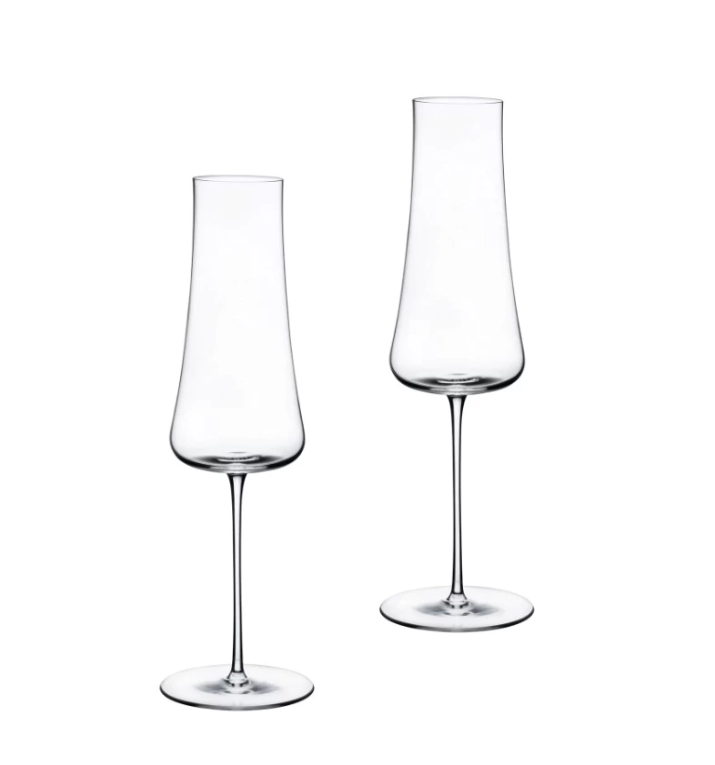 Nude Stem Zero Volcano Champagneglas 300 Ml 2 Stuks 3 Nude Stem Zero Volcano Champagneglas 300 Ml 2 Stuks