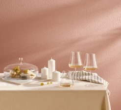 Nude Stem Zero Volcano Witte Wijnglas 700 Ml Kristalglas -Keukengerei Winkel volcano wit 3